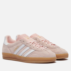 Женские кроссовки adidas Originals Gazelle Indoor, цвет розовый, размер 36 EU