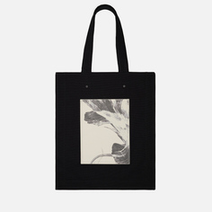 Сумка Y-3 Floral Tote, цвет чёрный