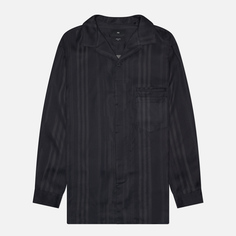 Мужская рубашка Y-3 3-Stripes Cupro, цвет чёрный, размер S