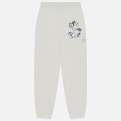 Мужские брюки Y-3 Graphic French Terry, цвет белый, размер S