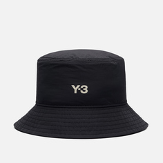 Панама Y-3 Allover Print, цвет чёрный, размер M-L