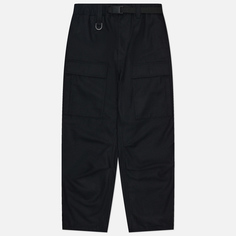 Мужские брюки Y-3 Wool Flannel Cargo Joggers, цвет чёрный, размер S