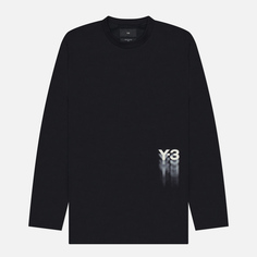 Мужской лонгслив Y-3 Graphic, цвет чёрный, размер XS