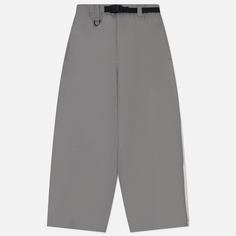 Мужские брюки Y-3 Refined Wool, цвет серый, размер S