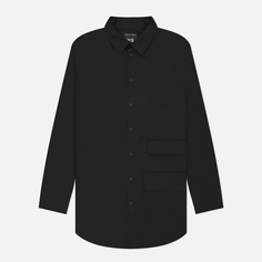 Мужская рубашка Y-3 Button-Up, цвет чёрный, размер S
