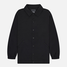 Мужская куртка ветровка Y-3 Sport Uniform 3-Stripes, цвет чёрный, размер S