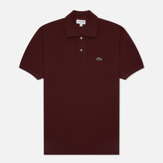 Мужское поло Lacoste L.12.12 Classic Fit, цвет бордовый, размер XXL