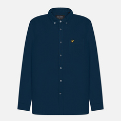 Мужская рубашка Lyle & Scott Light Weight Oxford Regular Fit, цвет синий, размер S