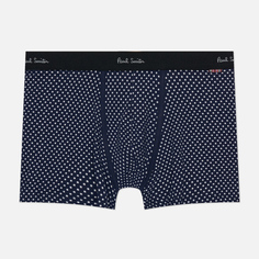 Мужские трусы Paul Smith Trunk Long Polka, цвет синий, размер S