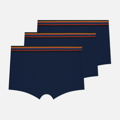 Комплект мужских трусов Paul Smith Artist Stripe Low-Rise Boxer 3-Pack, цвет синий, размер S