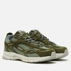 Кроссовки Mercer The Re-Run Washed Canvas, цвет оливковый, размер 37 EU