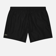 Мужские шорты Lacoste Light Quick-Dry Swim, цвет чёрный, размер S