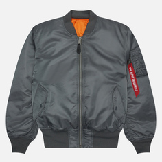 Мужская куртка бомбер Alpha Industries MA-1 Flight, цвет серый, размер S