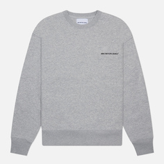 Мужская толстовка MKI Miyuki-Zoku Uniform Crew Neck, цвет серый, размер S