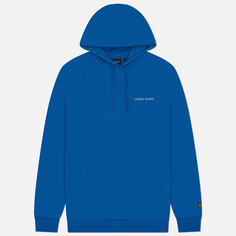 Мужская толстовка Lyle & Scott Loopback Embroidered Hoodie, цвет синий, размер S