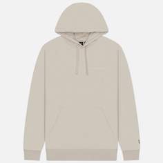Мужская толстовка Lyle & Scott Loopback Embroidered Hoodie, цвет бежевый, размер S