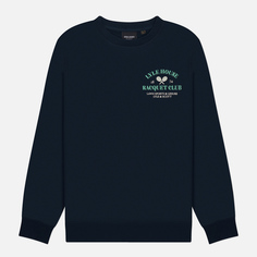 Мужская толстовка Lyle & Scott Racquet Club Graphic, цвет синий, размер S