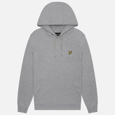 Мужская толстовка Lyle & Scott Hoodie Regular Fit, цвет серый, размер S