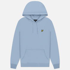 Мужская толстовка Lyle & Scott Hoodie Regular Fit, цвет голубой, размер S
