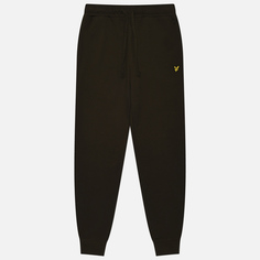 Мужские брюки Lyle & Scott Skinny Sweat, цвет оливковый, размер S