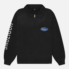 Мужская толстовка REPRESENT Classic Parts Quarter Zip, цвет чёрный, размер S