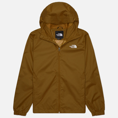 Мужская куртка ветровка The North Face Quest Hooded, цвет оливковый, размер S