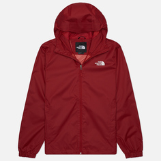 Мужская куртка ветровка The North Face Quest Hooded, цвет красный, размер S