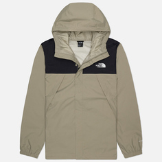Мужская куртка ветровка The North Face Antora, цвет бежевый, размер S
