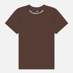 Женская футболка The North Face Zumu Relaxed, цвет коричневый, размер XS