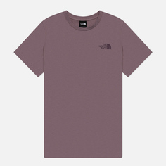 Женская футболка The North Face Relaxed Redbox, цвет фиолетовый, размер XS