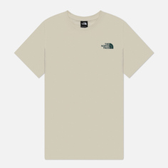 Женская футболка The North Face Relaxed Redbox, цвет белый, размер XS