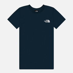 Женская футболка The North Face Redbox, цвет синий, размер XS