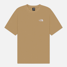 Мужская футболка The North Face Oversized Simple Dome, цвет бежевый, размер S