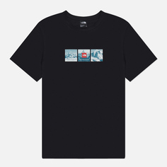 Мужская футболка The North Face Expedition System Graphic, цвет чёрный, размер S