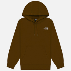 Мужская толстовка The North Face Essential Relaxed Hoodie, цвет оливковый, размер S