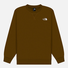 Мужская толстовка The North Face Essential Relaxed Crew, цвет оливковый, размер S