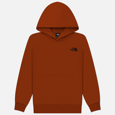 Мужская толстовка The North Face Raglan Redbox NSE Hoodie, цвет оранжевый, размер S