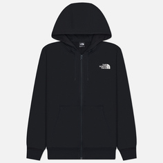 Мужская толстовка The North Face Simple Dome Full-Zip Hoodie, цвет чёрный, размер S