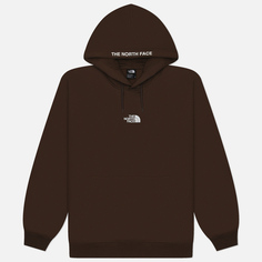 Мужская толстовка The North Face Zumu Oversized Hoodie, цвет коричневый, размер S