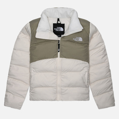 Женский пуховик The North Face Saikuru, цвет белый, размер XS