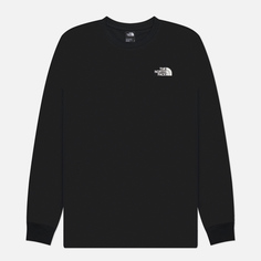 Мужской лонгслив The North Face Easy, цвет чёрный, размер S