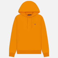 Мужская толстовка Napapijri Balis Hoodie, цвет оранжевый, размер S