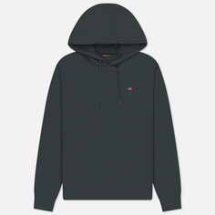 Мужская толстовка Napapijri Balis Hoodie, цвет зелёный, размер S