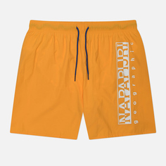 Мужские шорты Napapijri Box Swim, цвет жёлтый, размер S