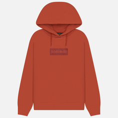 Женская толстовка Napapijri Suze Hoodie, цвет красный, размер XS