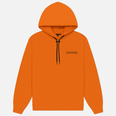 Мужская толстовка Napapijri Albula Hoodie, цвет оранжевый, размер S