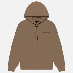 Мужская толстовка Napapijri Albula Hoodie, цвет бежевый, размер S
