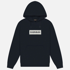 Мужская толстовка Napapijri Suze Hoodie, цвет чёрный, размер S