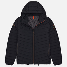 Мужской пуховик Napapijri Lapaz Hooded Puffer, цвет чёрный, размер S