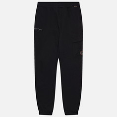 Мужские брюки Napapijri Badge Cargo Joggers, цвет чёрный, размер S